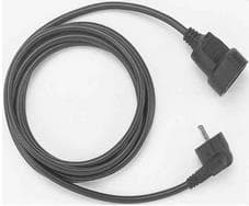Bachmann 5m Schuko H05VVF 3G 1.50mm², 5 m, 250 V, 16 A