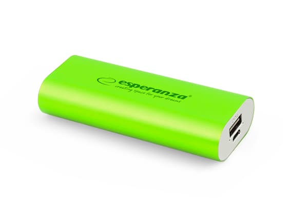 POWERBANK HADRON 4400MAH GRÖN 3-pack