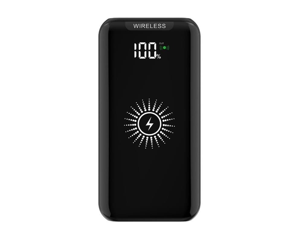 Powerbank med trådlös laddning 10000 mAh