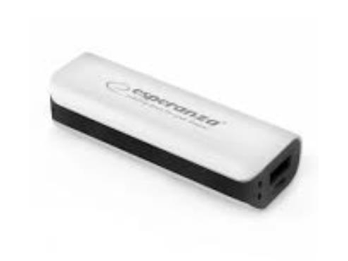 Bild av Esperanza Joule, Svart, Vit, Universal, Rektangel, 2200 mAh, USB, 5 V