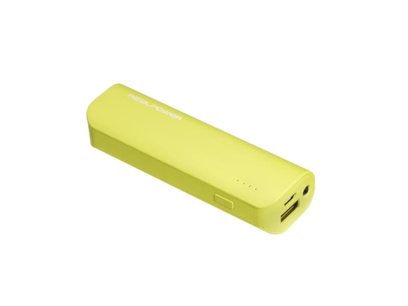 Realpower Pb-2600, 2,600mah Power Bank/External Battery/Charger, 1 X Out Usb