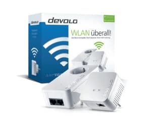 Devolo dLAN® 550 WiFi Powerline WLAN Starter Kit 500 Mbit/s