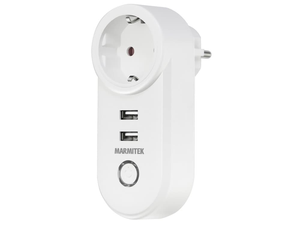 Marmitek POWER SI Smart Wi-Fi power plug 15A 2xUSB