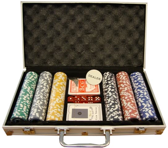 MegaLeg Pokerchips startpakke Prof