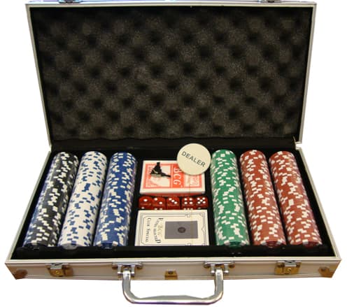 MegaLeg Pokerchips startpakke