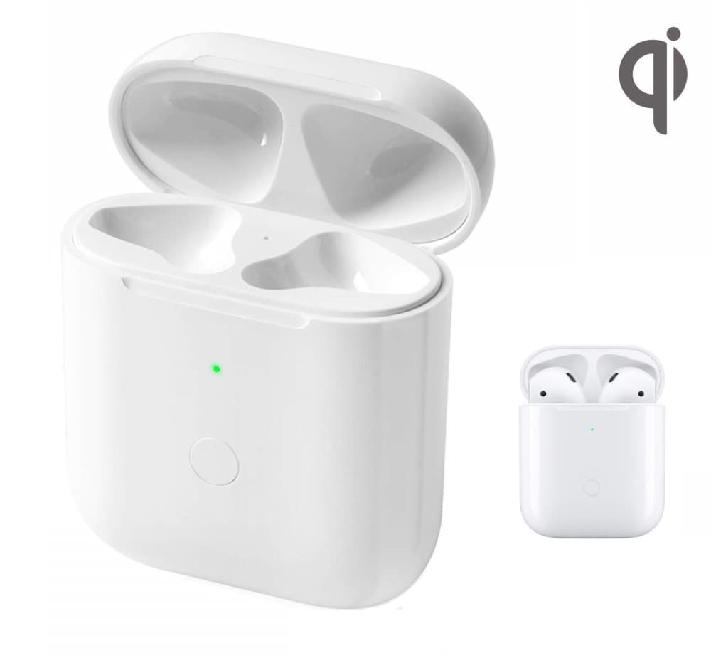 Qi-latauslaatikon laturi AirPod-laitteille lataa AirPod-laitteesi langattomasti