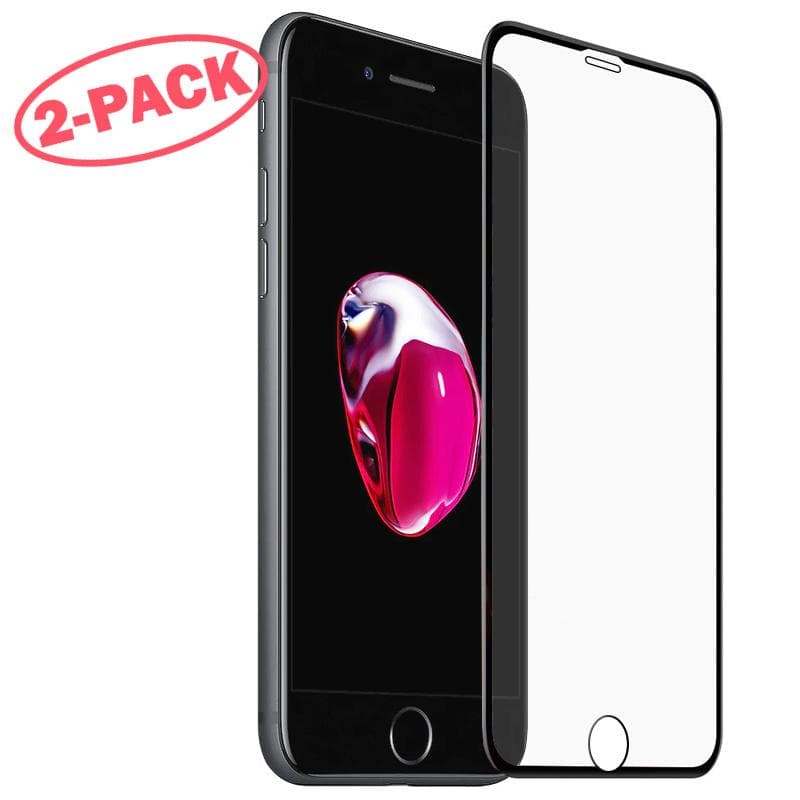 2-Pack Skärmskydd iPhone 7 - Apple Heltäckande Glas