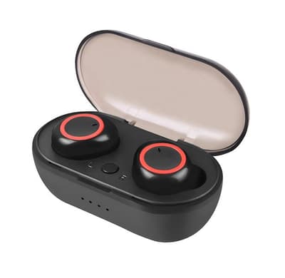In Ear Bluetooth 5.0 lurar Svart