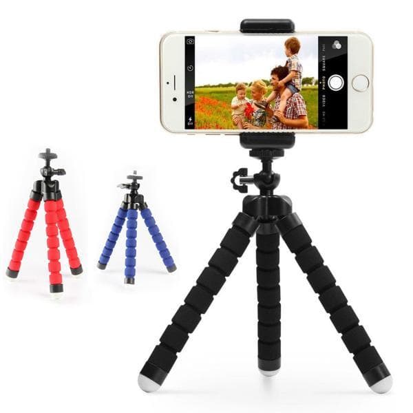 Tripod trebensstativ hållare till smartphone, kamera vlog