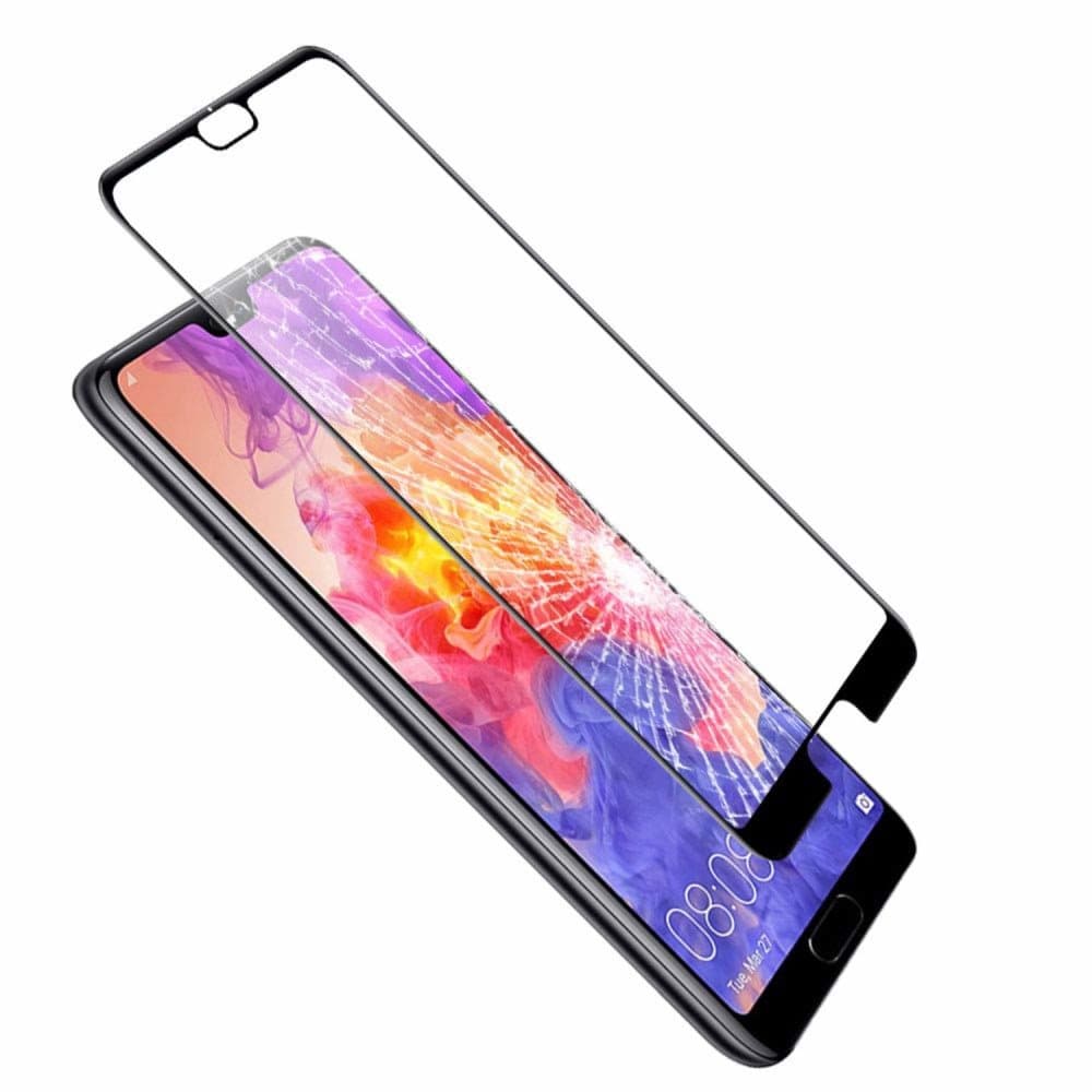 C4U® -Lion Extra Sterk 9H /9D Tempereret Glas til Huawei P20 Pro