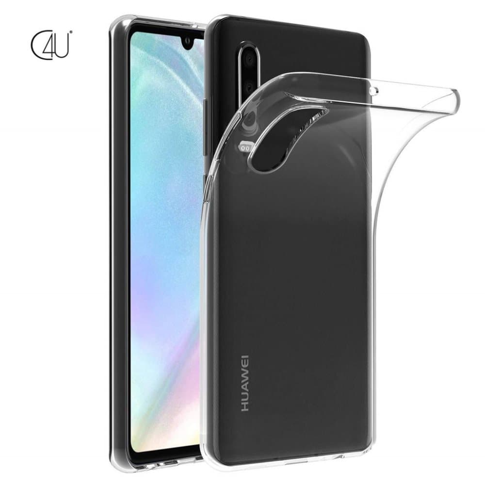 C4U® Huawei P30 Stødabsorberende Silikone taske