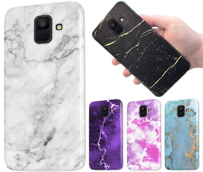 Samsung Galaxy A6 (2018) - Marmor Skal / Mobilskal - 60 Motiv