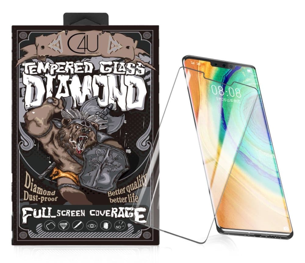 Diamond Huawei Mate 30 Pro hærdet glas C4U®