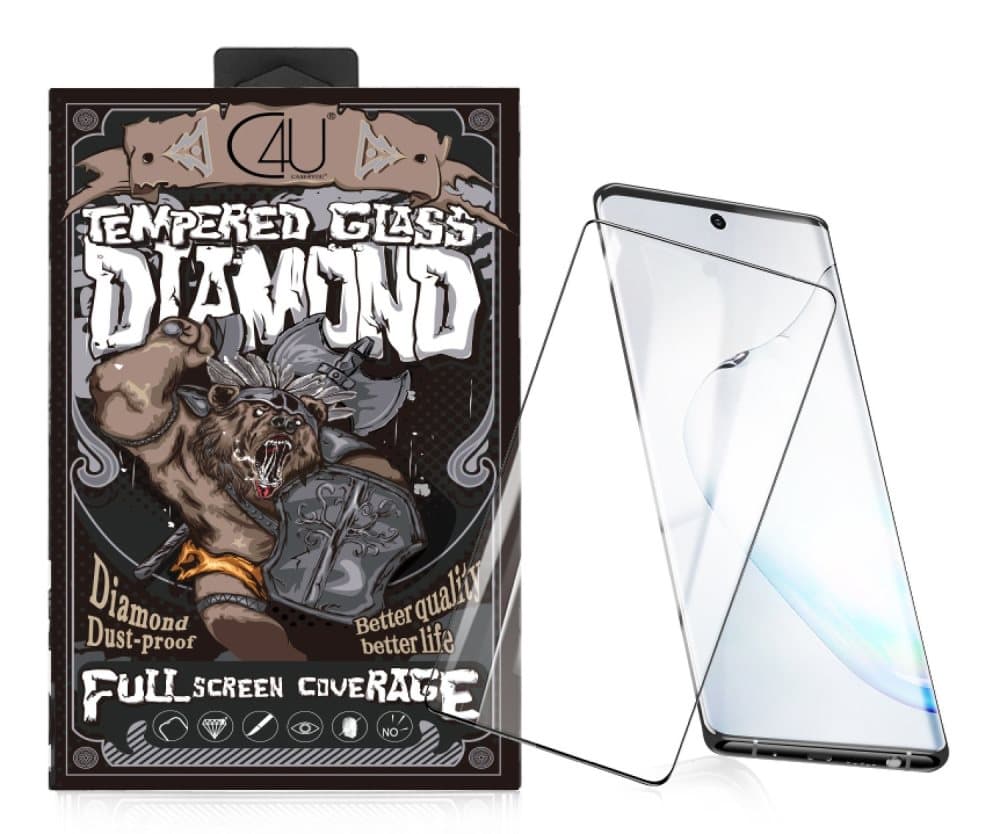 Diamond Samsung Galaxy Note 10+ hærdet glas C4U®