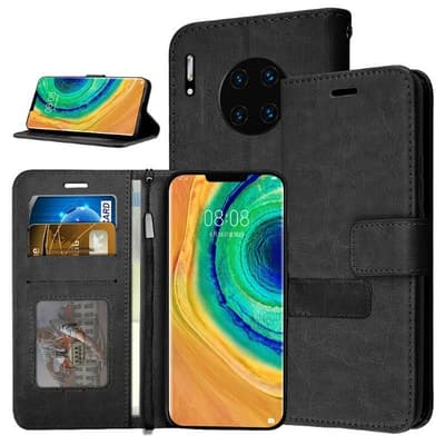 Læder taske / pung - Huawei Mate 30 Pro - Pung taske C4U®