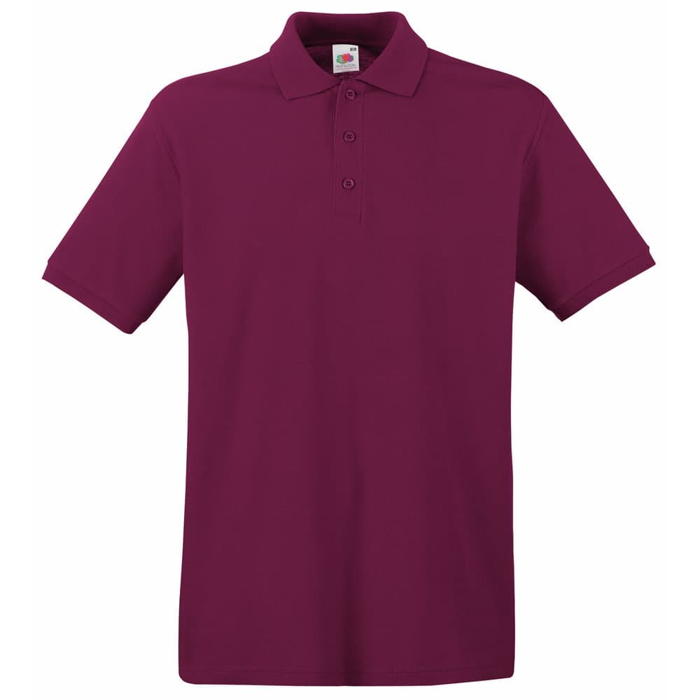 Fruit of the Loom Premium herrärmad poloshirt