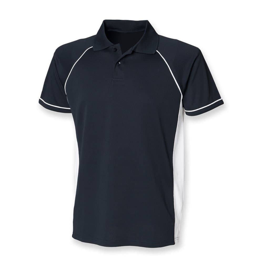 Finden & Hales Mens Panel Performance Sports Polo T-Shirt