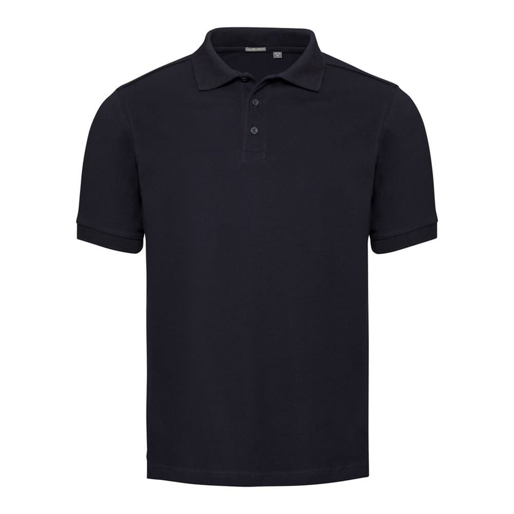Russell Mens Tailored Stretch Pique Polo Shirt