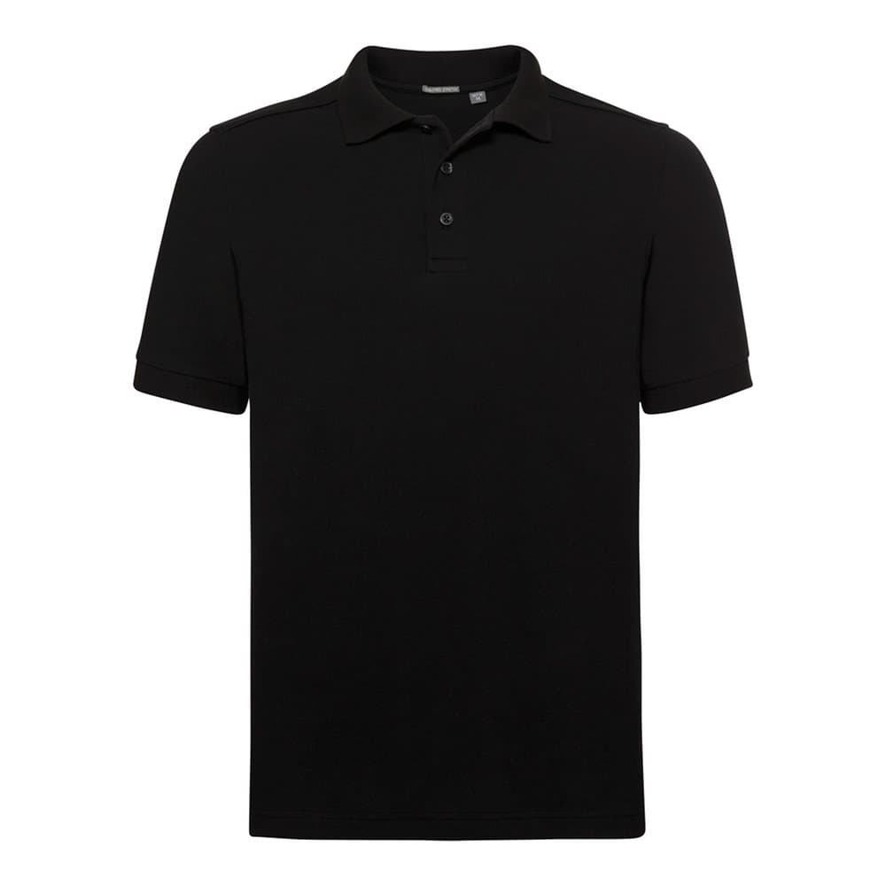 Russell Mens Tailored Stretch Pique Polo Shirt