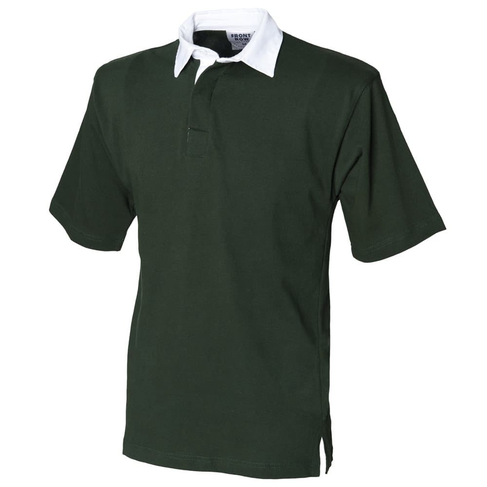 Front Row Kortärmad sport Rugby poloshirt