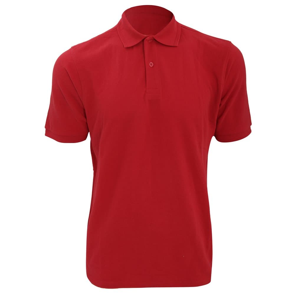 Russell Mens Ripple Collar & Cuff Short Sleeve Polo Shirt