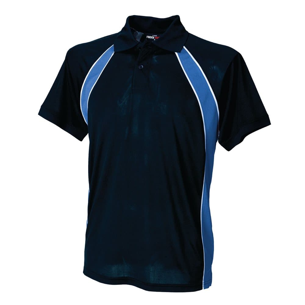 Finden & Hales Mens Jersey Team Sports Polo T-Shirt