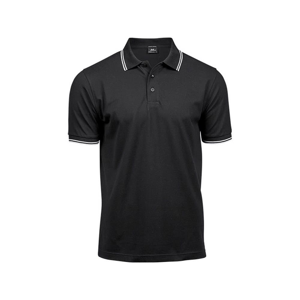 Tee Jays Mens Luxury Fashion Stripe Polo