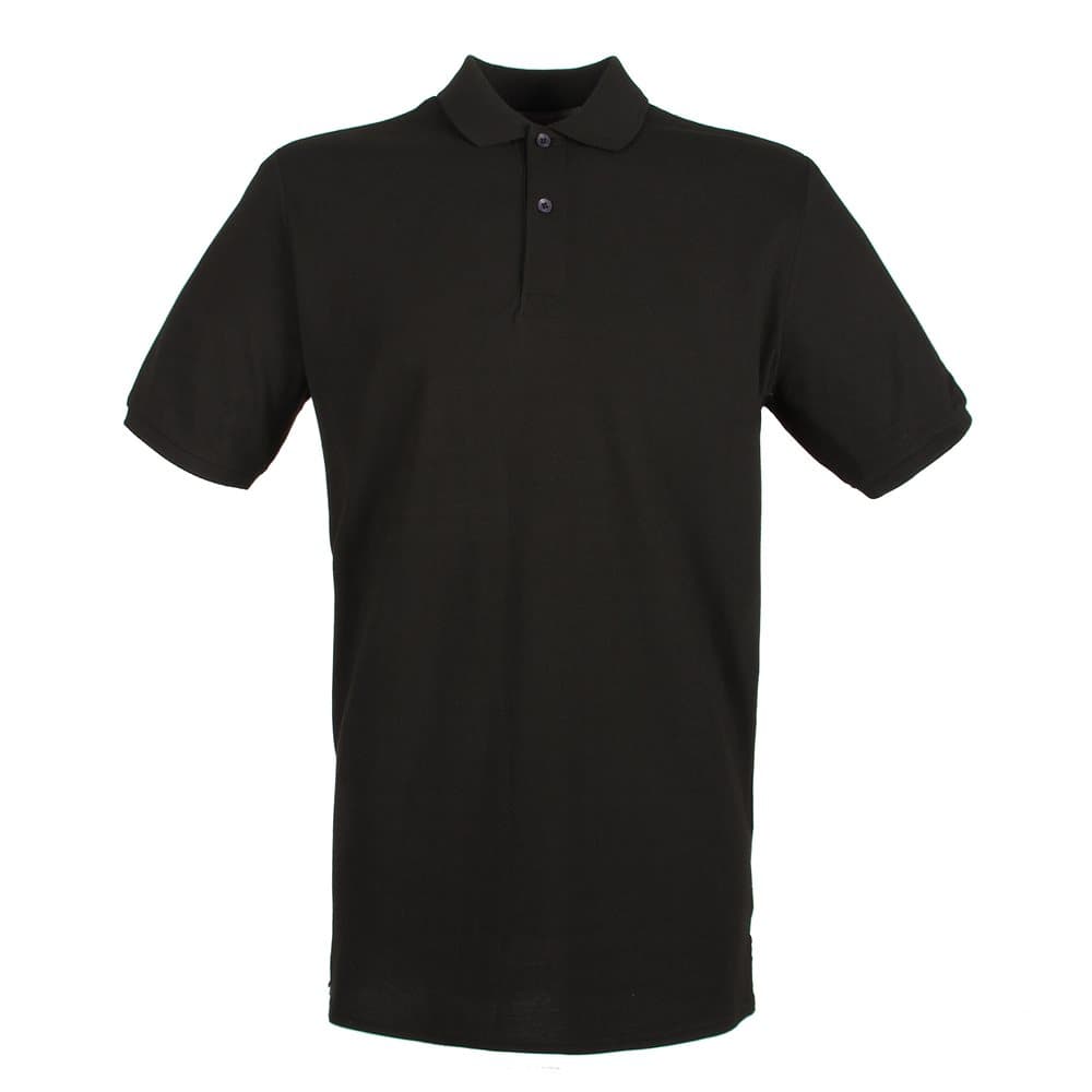 Henbury Mens Modern Fit Cotton Pique Polo Shirt