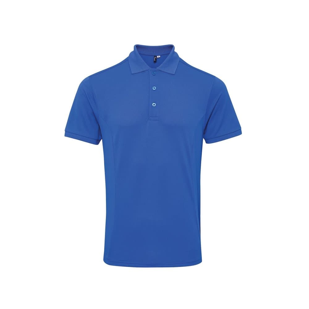 Premier Mens Coolchecker Plus Pique Polo With CoolPlus
