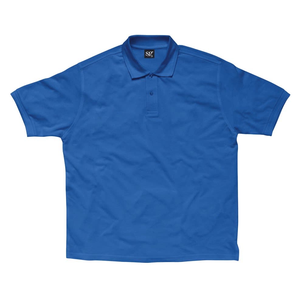SG Kids/Childrens Polycotton Short Sleeve Polo Shirt