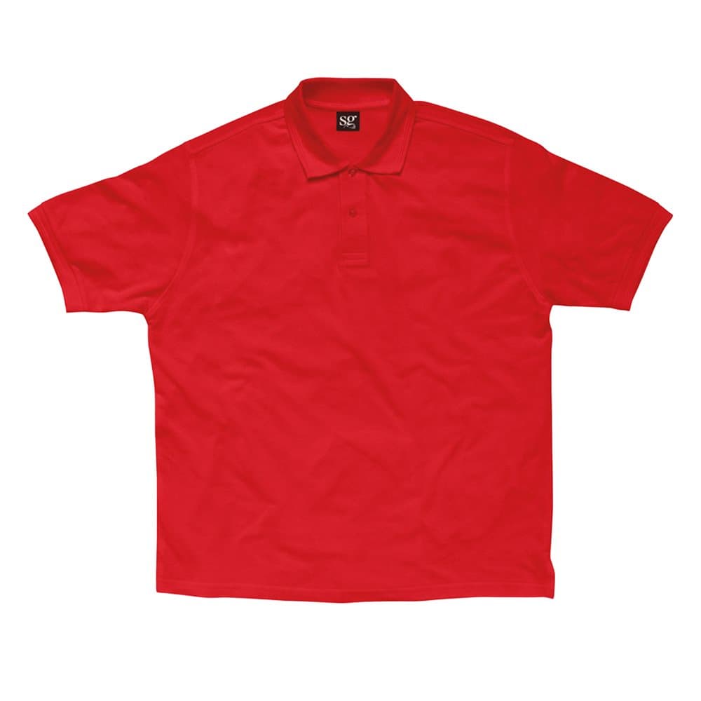 SG Kids/Childrens Polycotton Short Sleeve Polo Shirt