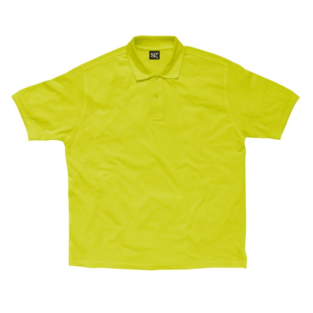 SG Kids/Childrens Polycotton Short Sleeve Polo Shirt
