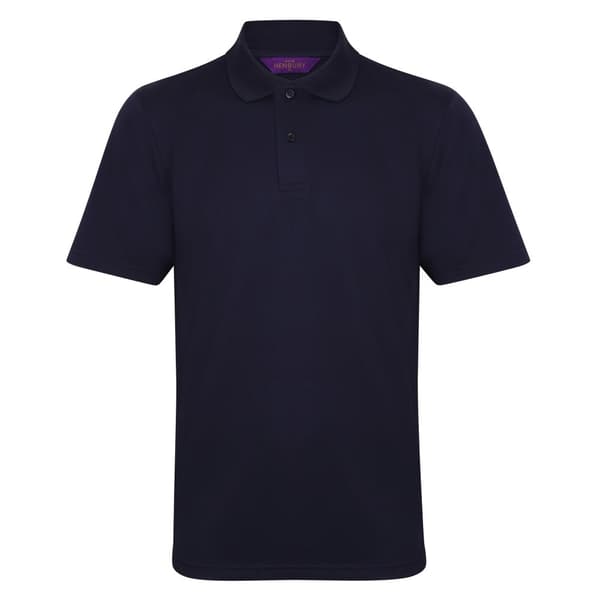 Henbury Mens Coolplus® Pique Polo Shirt