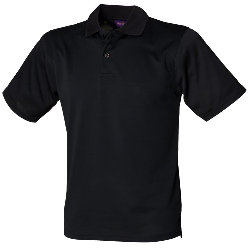 Henbury Mens Coolplus® Pique Polo Shirt