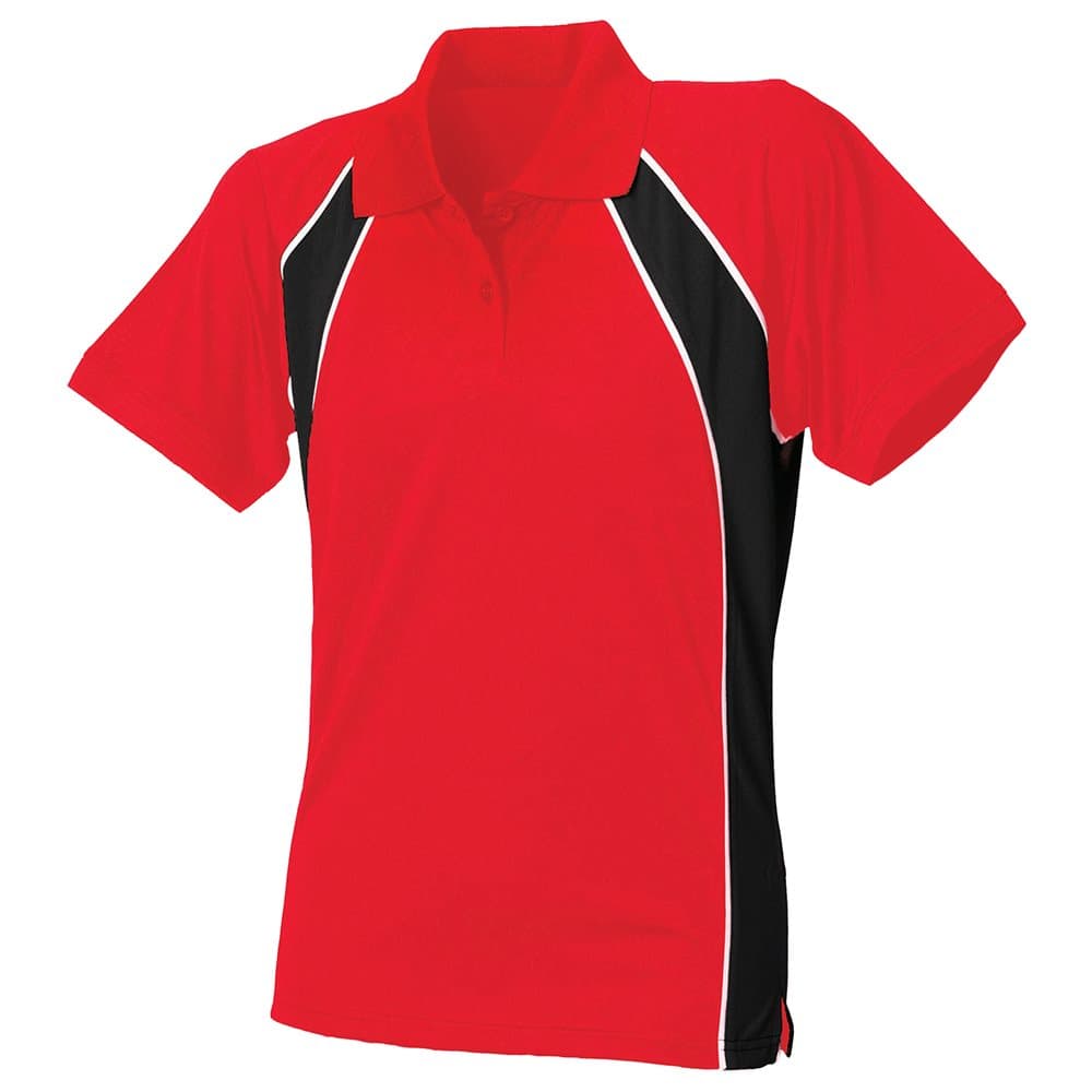 Finden & Hales Womens Jersey Team Sports Polo Shirt