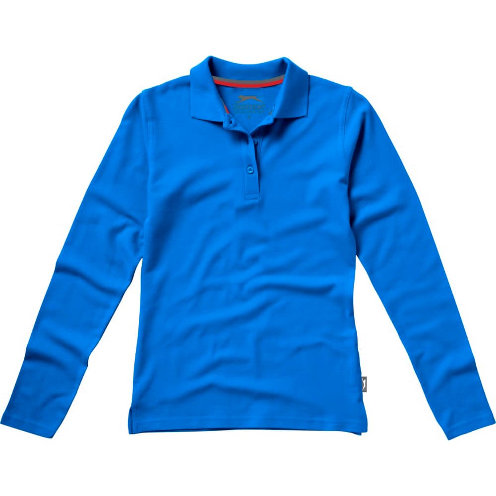 Slazenger Womens/Ladies Point Long Sleeve Polo Shirt