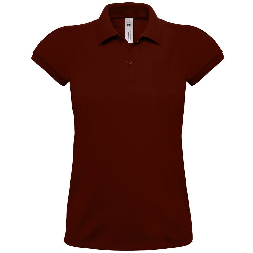 B&C Womens/Ladies Heavymill Cotton Short Sleeve Polo Shirt