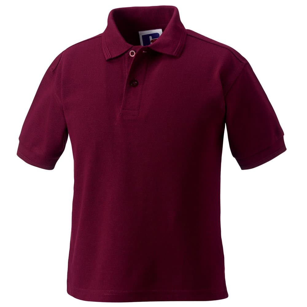 Jerzees Schoolgear Childrens Hardwearing Polo Shirt (Pack of 2)