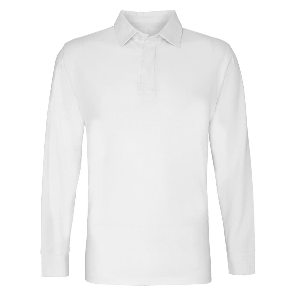 Asquith & Fox Mens Classic Fit Long Sleeve Vintage Rugby Shirt