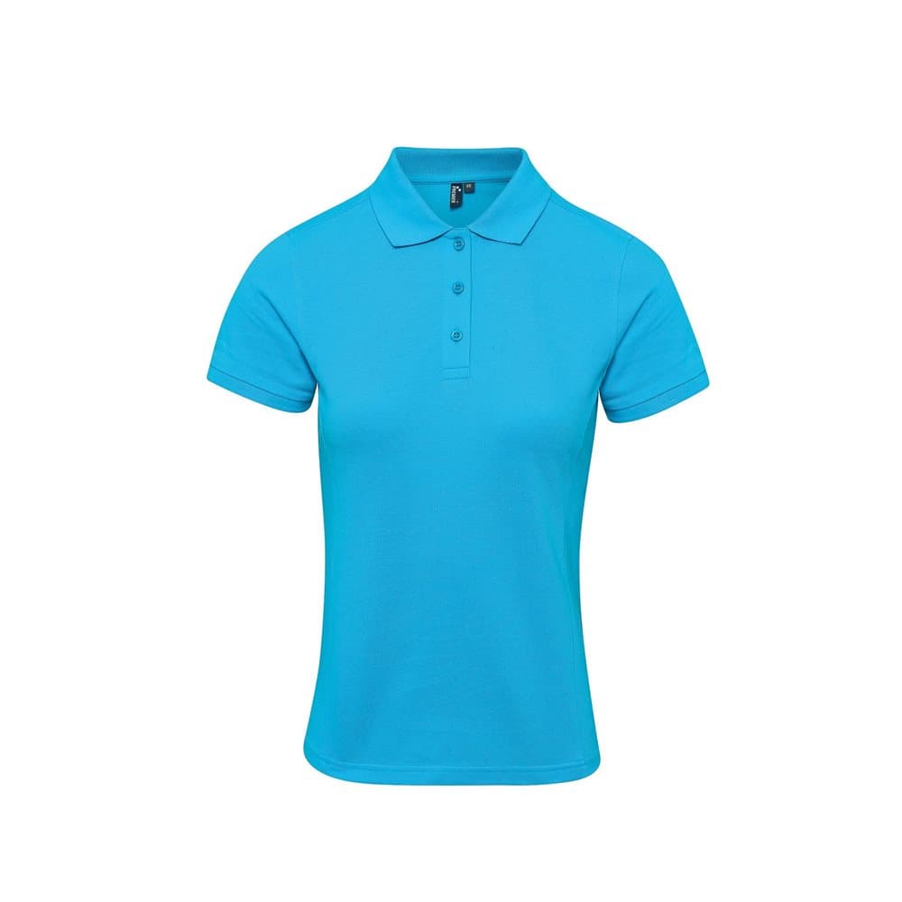 Premier Womens/Ladies Coolchecker Plus Piqu Polo With CoolPlus