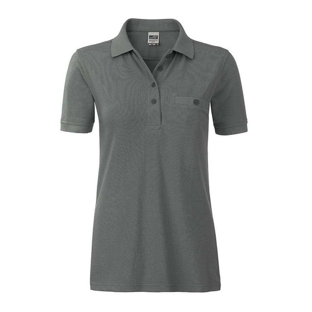 James and Nicholson Womens/Ladies Workwear Pocket Polo