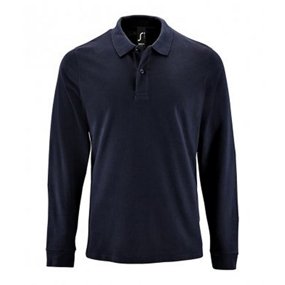 SOLS Mens Perfect Long Sleeve Pique Polo Shirt