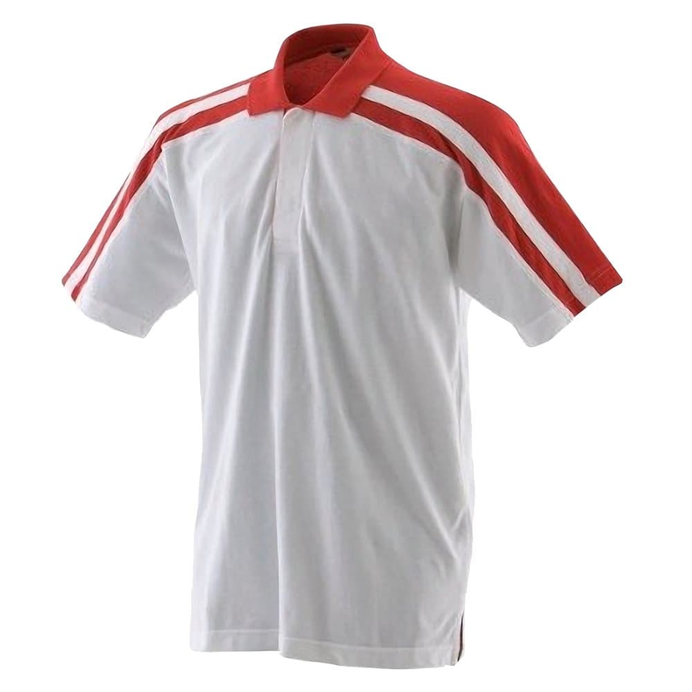Finden & Hales Mens Racing Polo T-Shirt
