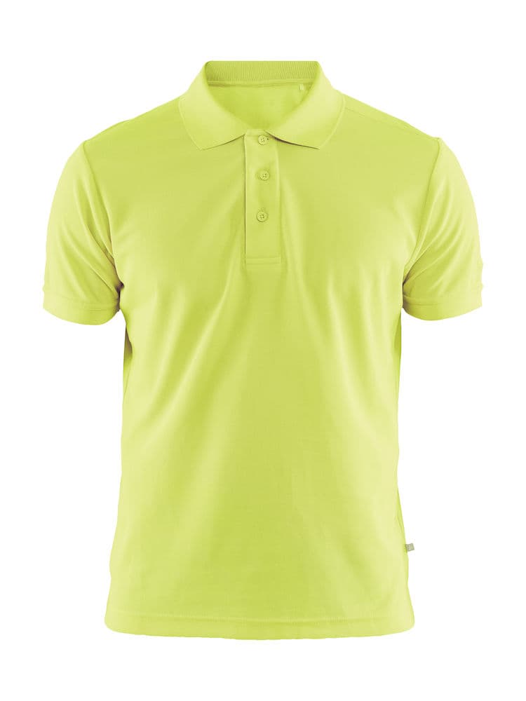 Craft Polo Piké Herr (Fluorescent Yellow)