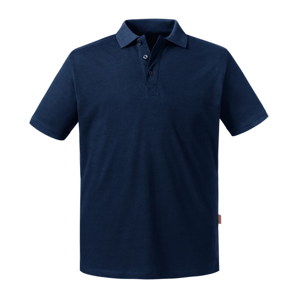 Russell Mens Pure Organic Polo