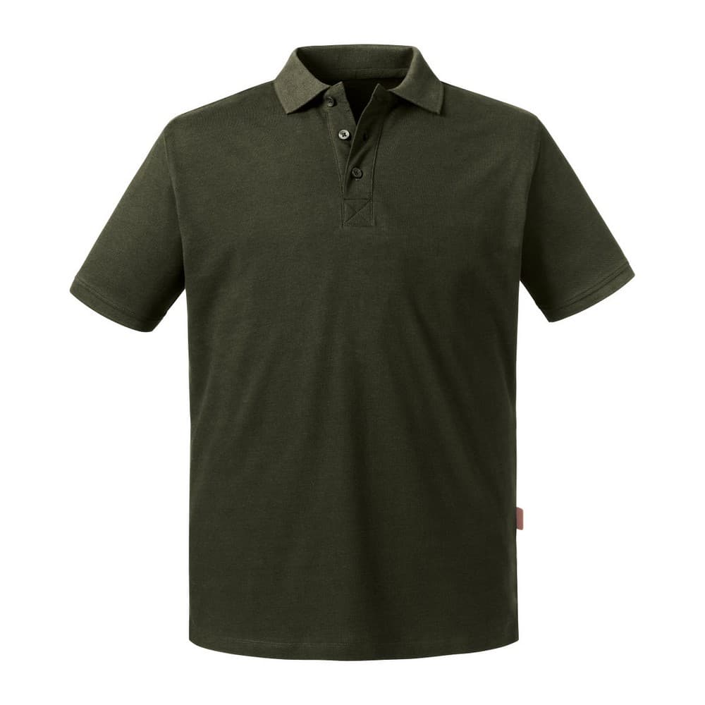 Russell Mens Pure Organic Polo