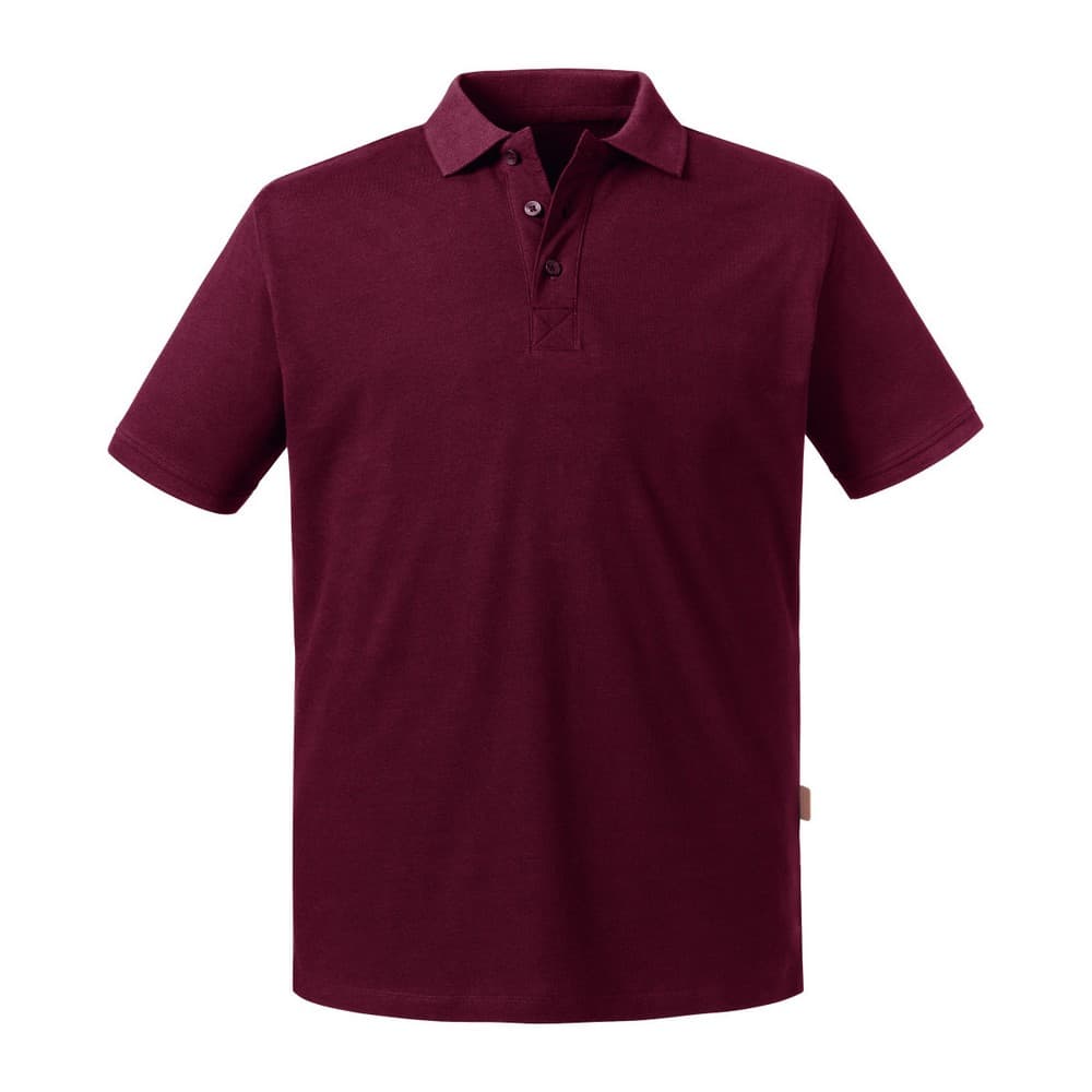 Russell Mens Pure Organic Polo