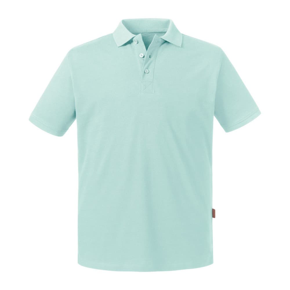 Russell Mens Pure Organic Polo