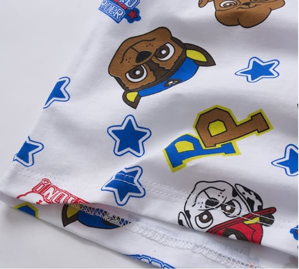 Lapset T SHIRT PAW PATROL Valkoiset koot 90-120 Kesä uusi malli