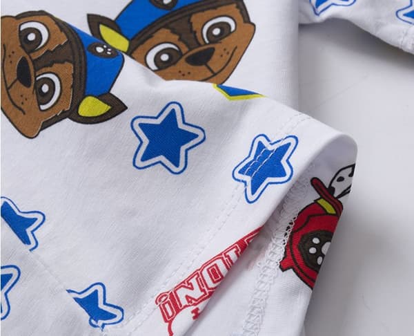 Lapset T SHIRT PAW PATROL Valkoiset koot 90-120 Kesä uusi malli